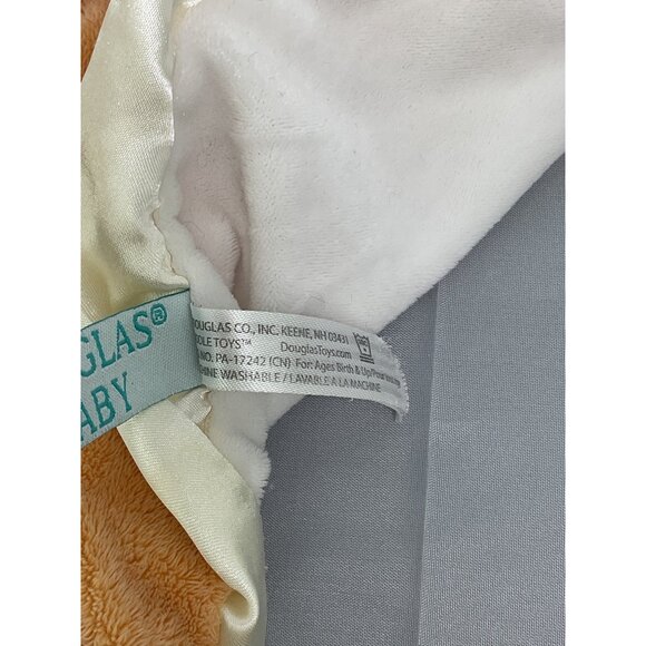 Douglas Lil' Snuggler Fox Plush Security Blanket Lovey Soft Cuddly Infant Toy - Picture 4 of 5